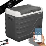 Arebos glacire  compresseur 43l refroidissement - 20c  + 20c contrle via app & cran tactile usb ...