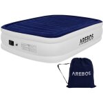 Arebos matelas gonflable matelas  air autogonflant 203 x 1525 x 51 cm convient pour 2 personnes bleu ...