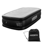 Arebos matelas gonflable lit à air autogonflant adapté à 1 personne lit dappoint avec pompe électrique ... Arebos matelas gonflable lit à air autogonflant adapté à 1 personne lit dappoint avec pompe électrique ...