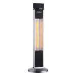 Arebos radiateur infrarouge chauffage radiant terrasse 2000w pied intrieur et extrieur low - glare ...