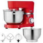 Arebos robot pâtissier professionnel 1500w avec 2 bols dacier inoxydable 6 vitesses fonction pulse rouge ... Arebos robot pâtissier professionnel 1500w avec 2 bols dacier inoxydable 6 vitesses fonction pulse rouge ...