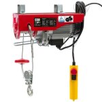 Arebos treuil palan lectrique 200 / 400 kg1000wtreuil palan  chaine  levier treuil palan  ascenseur ...