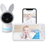Arenti 2k / 3mp babyphone camra 5 moniteur vido pour bb 24ghz + 5ghz camra surveillance bb wifi ...