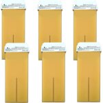 Argan 6 pices de 100 ml de cartouches de cire roll - oncartouches de cire tidecire  pilerkit de recharge ...