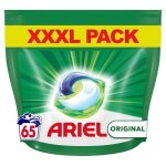 Capsules lessive tout en 1 d�tergent original ariel le sachet de 65 capsules