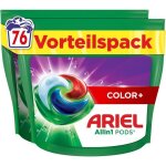 Ariel lessive pods all - in - 1lessive liquide capsules 76 lavagescolorpuissant dtachant ds le 1er ...
