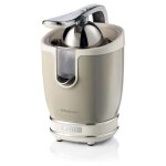 Ariete presse - agrumes lectrique 85w acier beige design retro vintage