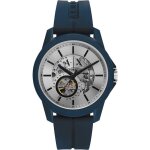 Armani exchange - montre hommes - automatique - analogique - bracelet silicone bleu - ax1727 Armani exchange - montre hommes - automatique - analogique - bracelet silicone bleu - ax1727