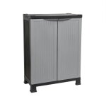 Armoire basse - 7h seven house - 92x68x39cm - résine - extérieur - 1 étagère Armoire basse - 7h seven house - 92x68x39cm - résine - extérieur - 1 étagère