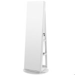 Armoire � bijoux - miroir sans cadre - verrouillable - led - pivotant 360� - blanc
