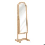 Armoire  bijoux sur pied h145cm bois - atmosphera createur dinterieur