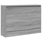 Armoire � chaussures range chaussures rangement meuble entr�e couloir salon sonoma 80 x 21 x 57 cm bois ...