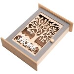 Armoire � cl�s en bois - porte - cl�s mural - �tag�re murale - bo�te de rangement - id�ale pour ranger ...