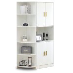 Armoire de cuisine buffet cuisine vaisselier meuble de rangement style moderne multi - rangements avec ... Armoire de cuisine buffet cuisine vaisselier meuble de rangement style moderne multi - rangements avec ...
