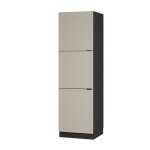 Armoire pour cuisini�re fame - line 60cm grisbeige anthracite vicco