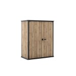 Armoire de jardin high store + 1400l - résine aspect bois douglas - keter Armoire de jardin high store + 1400l - résine aspect bois douglas - keter