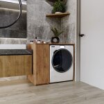Armoire pour lave - linge r�tro minimaliste 96x885x62 - meuble de salle de bain - colonne de salle de ...