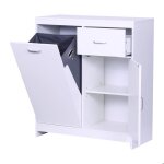 Armoire � linge relaxdays sac � linge pliable 48 l tiroir 2 compartiments h x l x p : 90 x 80 x 35 cm ...