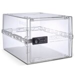 Lockabox one? bote de rangement avec cadenas  chiffres ? armoire  mdicaments verrouillable ? 105 ...