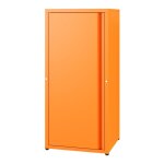 Armoire m�tallique burl�v acier 88 x 40 x 35 cm orange x000d