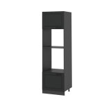 Armoire micro - ondes r - line 60cm anthracite campagne anthracite vicco