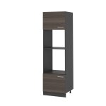 Armoire micro - ondes r - line 60cm gris noble / anthracite vicco