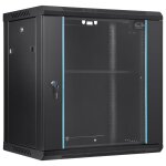Armoire murale 12u pour serveur r�seau - duoku - 155 profondeur - armoire pour serveur - capacit� charge ...