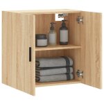 Armoire murale 60x31x60 cm meuble rangement bois meuble suspendu salle de bain chêne sonoma bois dingénierie ... Armoire murale 60x31x60 cm meuble rangement bois meuble suspendu salle de bain chêne sonoma bois dingénierie ...