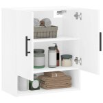 Armoire murale 60x31x70 cm blanc bois dingénierie armoire cabinet de rangement meuble suspendu salle ... Armoire murale 60x31x70 cm blanc bois dingénierie armoire cabinet de rangement meuble suspendu salle ...