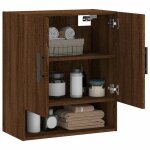 Armoire murale 60x31x70 cm chêne marron bois dingénierie meuble suspendu salle de bain cabinet de rangement ... Armoire murale 60x31x70 cm chêne marron bois dingénierie meuble suspendu salle de bain cabinet de rangement ...