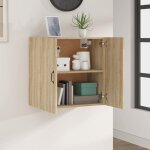 Armoire murale en bois dingnierie 60x31x60 cm chne sonoma meuble mural wc armoire meuble de salle de ...