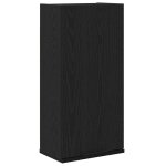 Armoire murale salle de bain - vidaxl - ch�ne noir - 32x20x67 cm - bois ding�nierie - vaste espace de ...