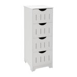 Armoire en pp � 4 tiroirs id�al dans petit espace jolis facile � monter de salle de bain - errolves - ...