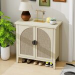 Armoire de rangement à 2 portes en rotin meuble dappoint moderne ou vaisselier pour le salon lentrée ... Armoire de rangement à 2 portes en rotin meuble dappoint moderne ou vaisselier pour le salon lentrée ...