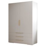 Armoire de rangement - abiksmeble inova 1 2d3sz - avec tiroirs barres et tagres 2367x100x47cm - corps ...