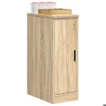 Armoire de rangement de garage - jili - ch�ne sonoma 30x51x85cm bois pin e97