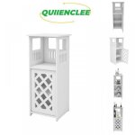 Armoire de salle de bain - 24 * 22 * 56cm - armoire de salle de bain pp �tanche - blanc - quiienclee