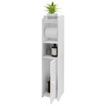 Armoire de salle de bain - organiseur de salle de bain - economie despace - 17 * 15 * 76cm - xjing