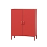 Armoire de salon vito 800 x 1015 x 400 mm modern: rouge