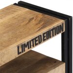 Neuf armoire tv - brun - meuble tv - table tv - 100x30x45 cm - bois de manguier massif tt2829
