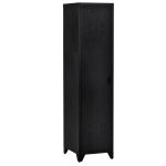 Armoire vestiaire homcom compacte en mtal casier meuble de rangement sur pieds style industriel avec ...