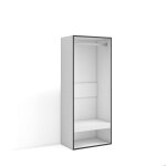 Armoire vestiaire ouvert armoire de rangement ouverte 60x35x145 cm chambre à coucher pièce blanc rf3486 ... Armoire vestiaire ouvert armoire de rangement ouverte 60x35x145 cm chambre à coucher pièce blanc rf3486 ...