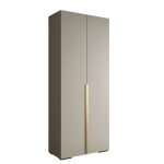 Armoire  vtements - abiksmeble inova 1 - penderie avec tagres 2367x100x47 cm corps cachemire poignes ...