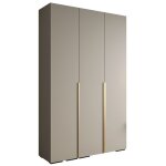 Armoire  vtements - abiksmeble inova 1 - penderie avec tagres 2367x150x47 cm corps cachemire poignes ...