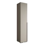 Armoire � v�tements - abiksmeble inova 1 - penderie avec �tag�res 2367x50x47 cm corps cachemire poign�es ...