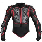 Armure compl�te du corps veste de moto professionnel blouson de motard gilet protection de colonne poitrine ...