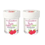 Ar�me alimentaire naturel en poudre 30 g - framboise