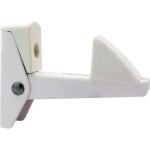 Arrt automatique - fabrication franaise - aluminium blanc - volet battant - paisseur 5  50 mm - design ...