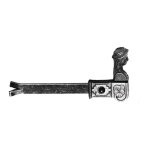 Arrt de volet tte de bergre  sceller longueur 140 mm brut - jardinier massard - m - 212141