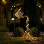 Arrosoir solaire avec guirlandes lumineuses lanterne led exterieur lampes de d�coration �tanche - pour ...